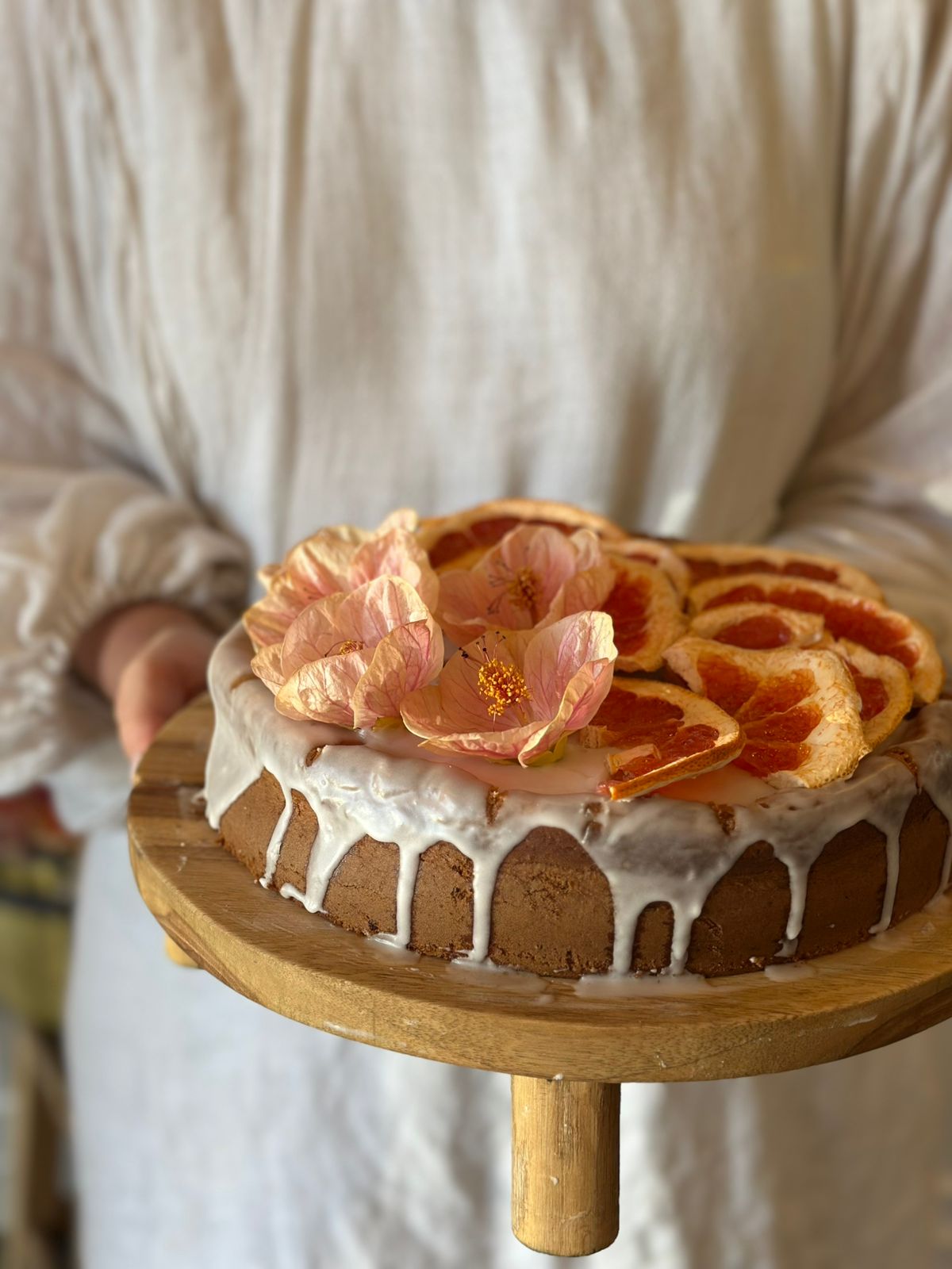 Blood Orange + Cardamom Cake