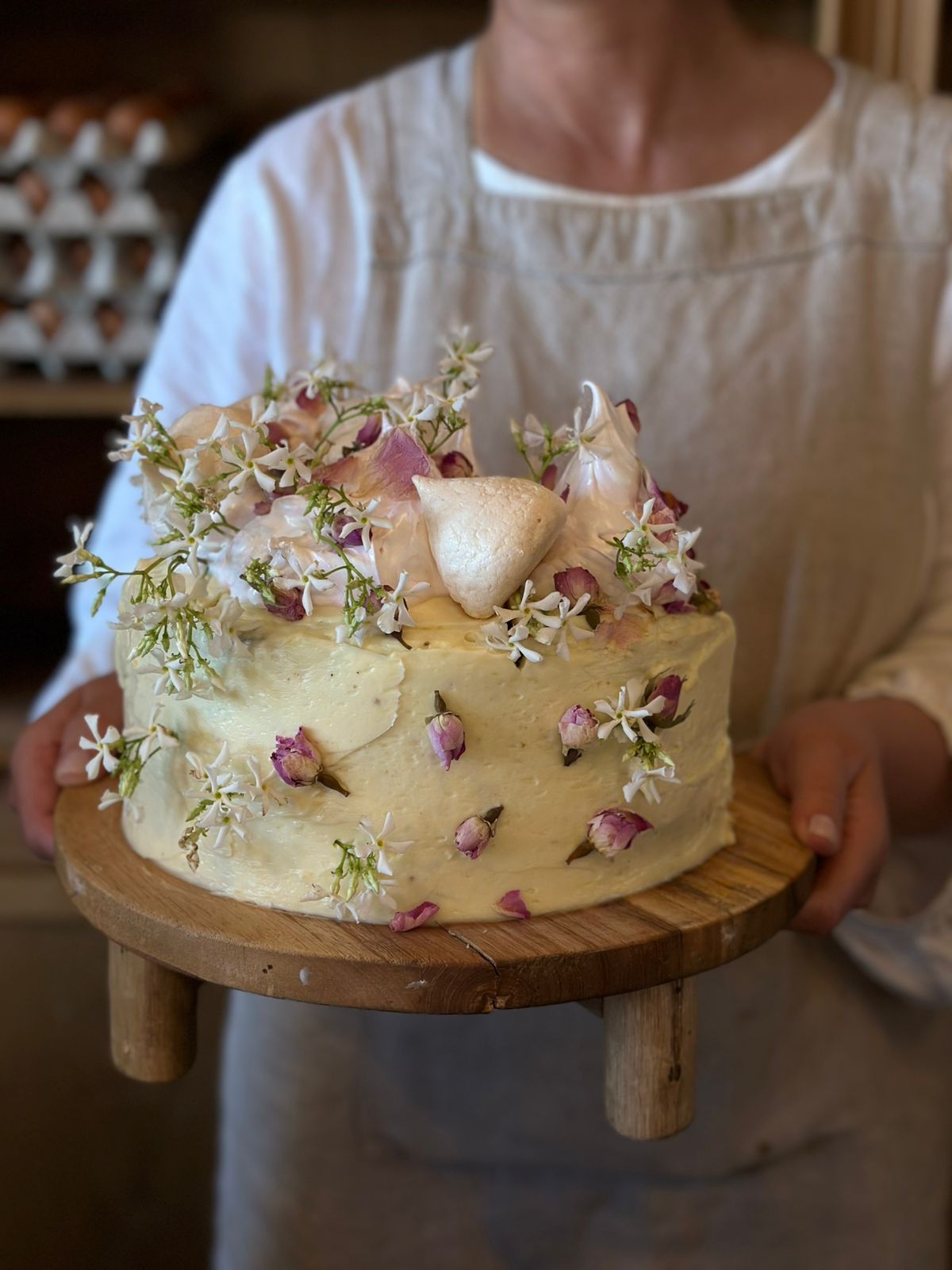 Sparkling Rose cake