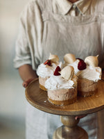 Load image into Gallery viewer, Strawberry + White Chocolate cheesecake

