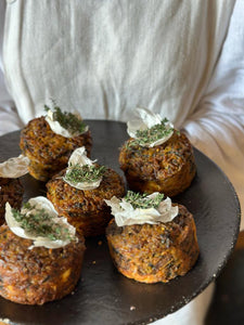 6 x Mujaddara  Frittata