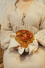 Load image into Gallery viewer, Butternut, Rosemary + feta bread
