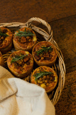 Load image into Gallery viewer, 6 x Chickpea, Dhal + Butternut Tartlets
