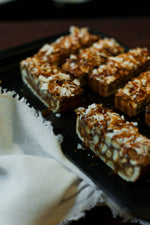 Load image into Gallery viewer, 6 x Mixed Nut Shortbread Slice
