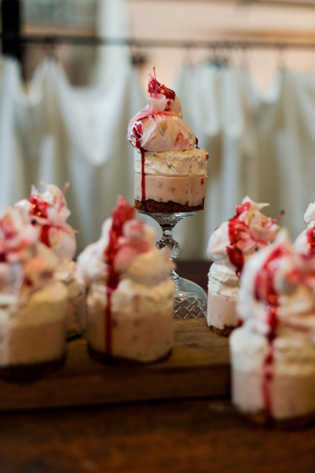 6 x Strawberry + White Chocolate Marshmallow Tartlet