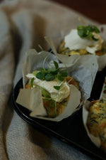 Load image into Gallery viewer, 6 x Spinach + Feta Muffin
