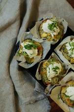 Load image into Gallery viewer, 6 x Spinach + Feta Muffin
