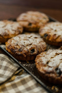 6 x Blueberry + Almond Tart