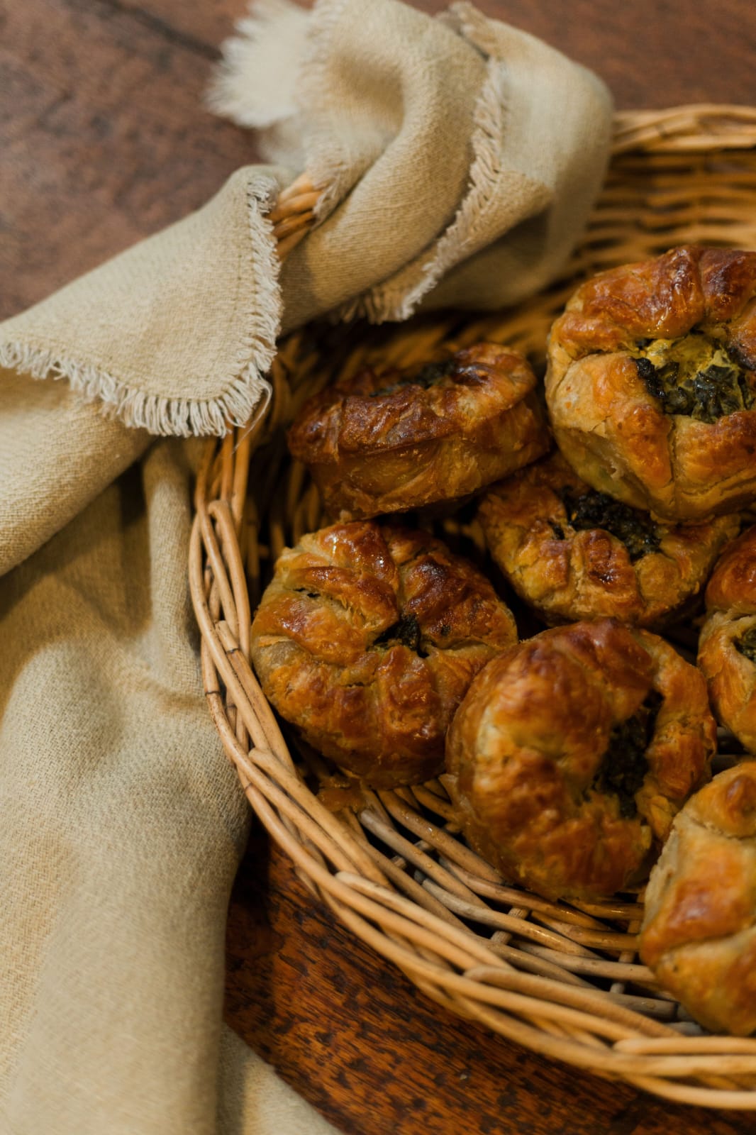 6 x Spinach + Feta Puff Pies