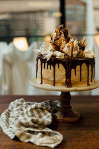 Ginger + Honeycomb Cake