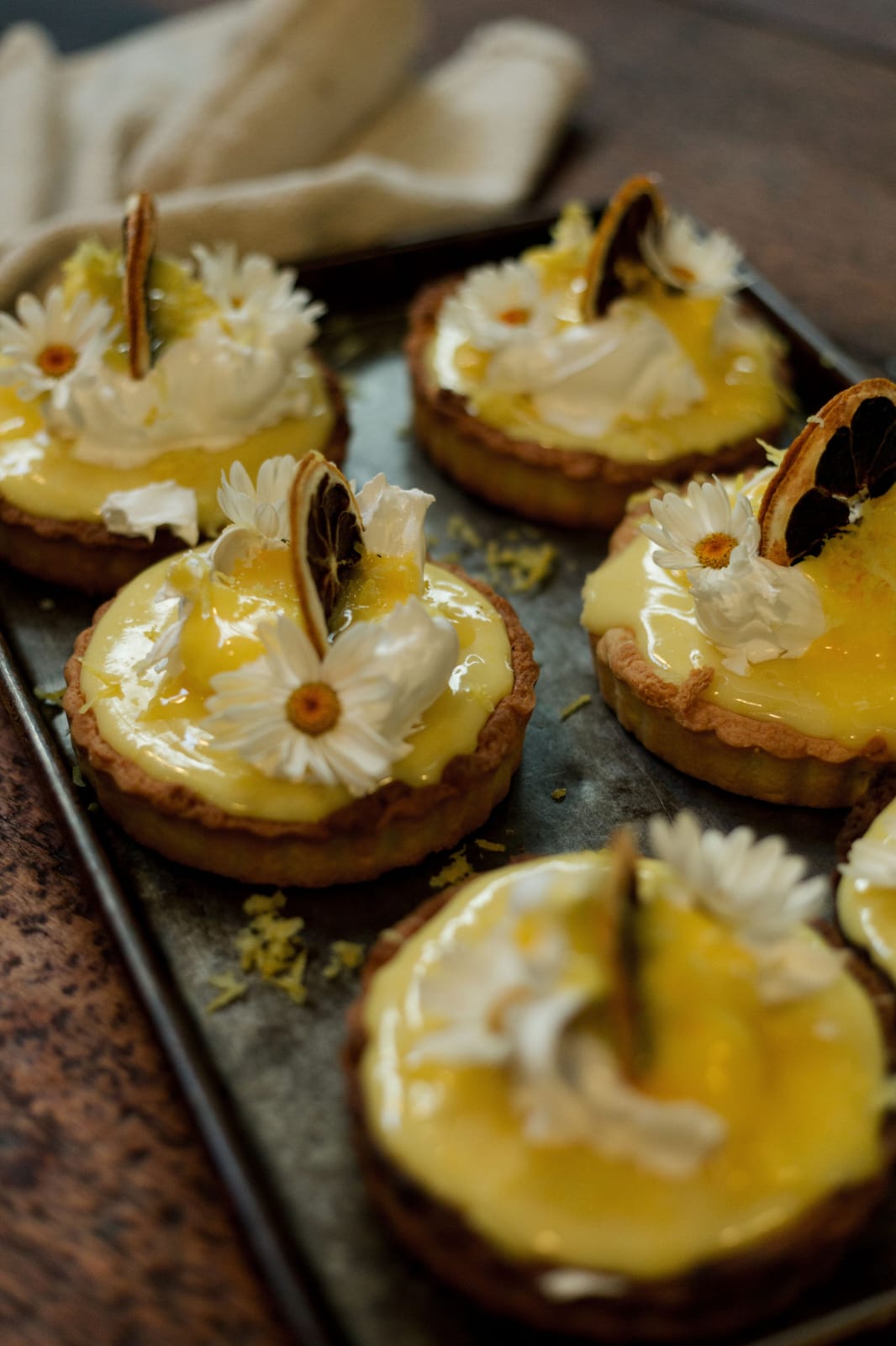 6 x Lemon Meringue Tartlets