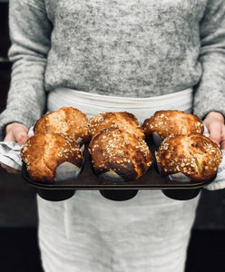 6 x Cinnamon + Oats Muffins