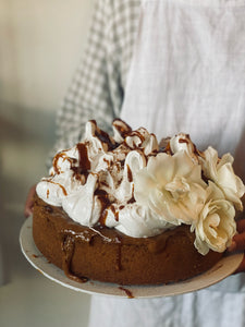 Cinnamon + White Chocolate Cheesecake