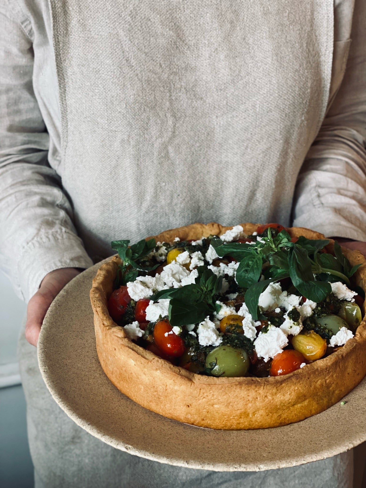 Mixed Tomato tart