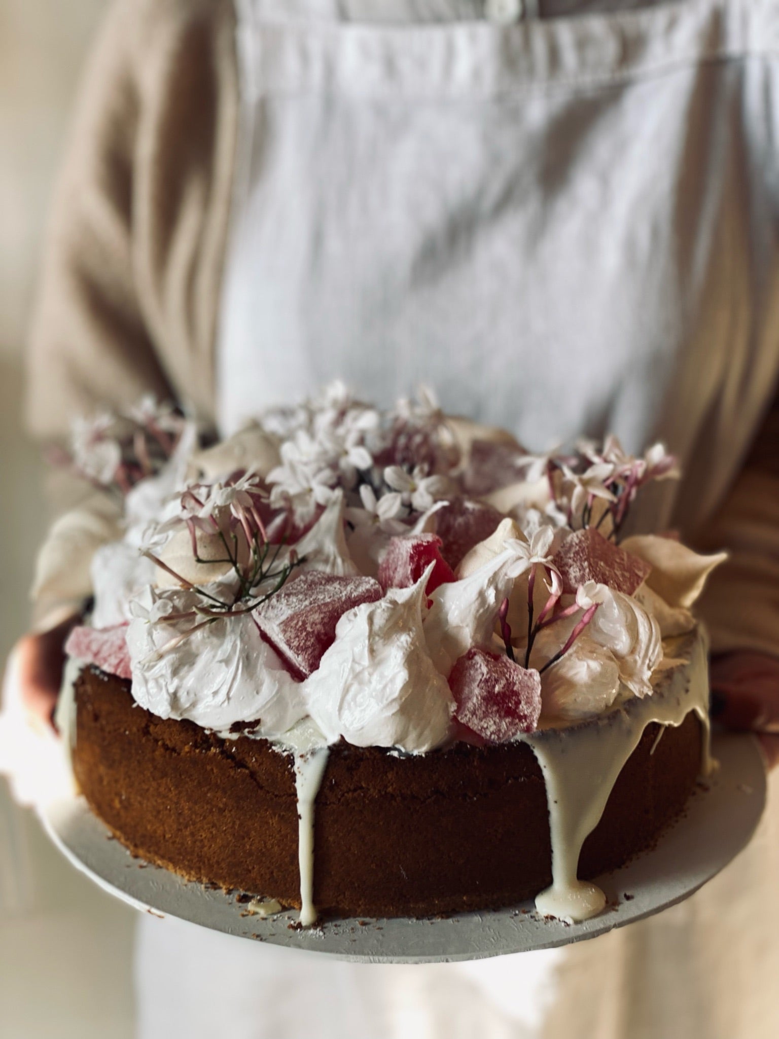 Turkish Delight Cheesecake