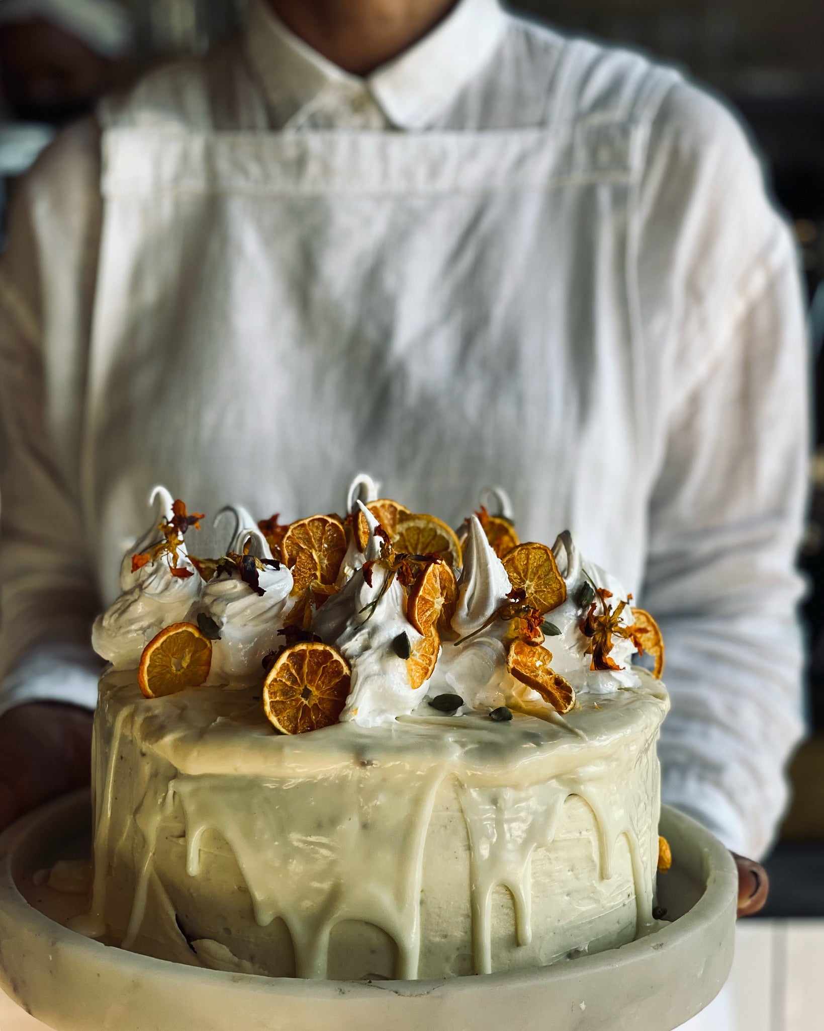 Orange + Cardamom Cake
